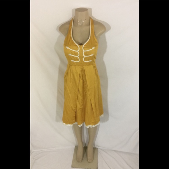 Anthropologie Dresses & Skirts - Anthropologie Floreat Women’s Size 4 Halter Dress